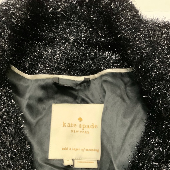 Kate Spade Tinsel Tweed Jacket, Size 4 - Picture 6 of 15
